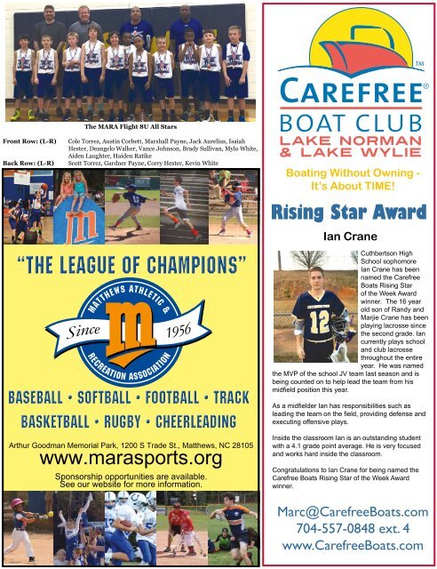 South Charlotte Sports Report