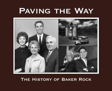 Paving the Way, The History of Baker Rock for Yumpu