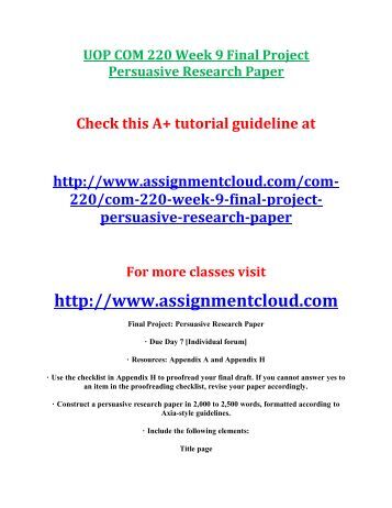 argumentative research paper assignment argumentative research paper assignment