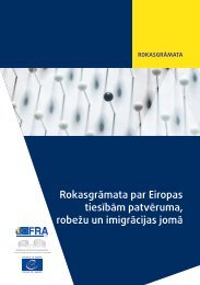 Rokasgrāmata par Eiropas tiesībām patvēruma robežu un imigrācijas jomā