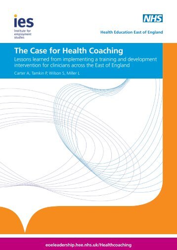 The Case for Health Coaching - Main Report