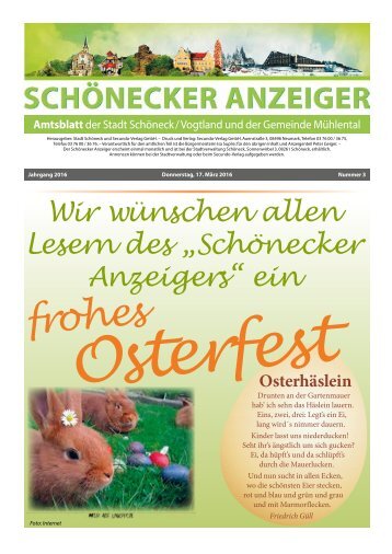 SCHÖNECKER ANZEIGER