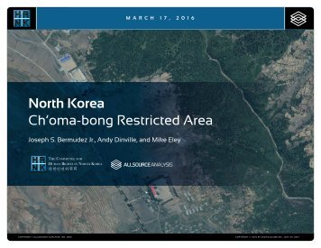 North Korea Ch’oma-bong Restricted Area