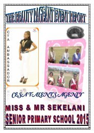 Beauty Pageant Report-SIBIYASP