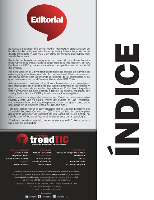Revista trendTIC Edición N°5