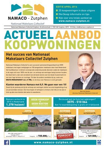 NAMACO Zutphen, woonmagazine april #2