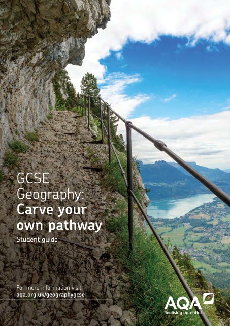 GCSE Geography Carve your own pathway