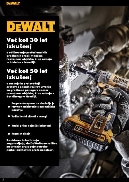 DEWALT katalog orodja