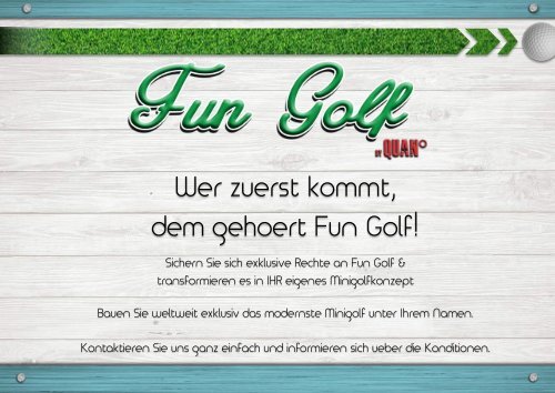 QUAN° Gastrotainment- Fun Golf - Broschüre - Erstkontakt - 2016.compressed