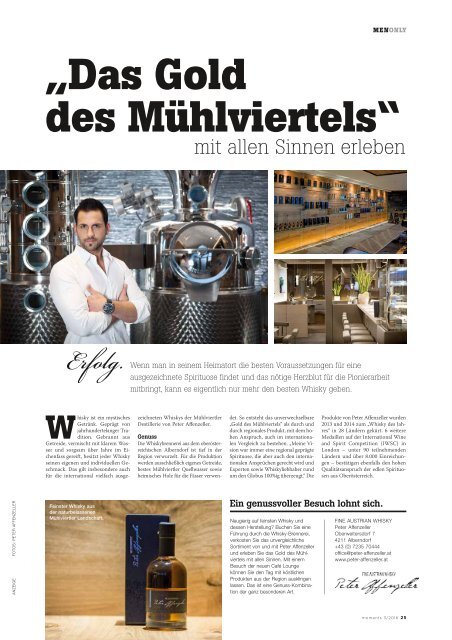 moments - men only - Das Männermagazin