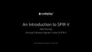 An Introduction to SPIR-V