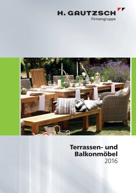 2016 Balkonmöbel Terrassen-und