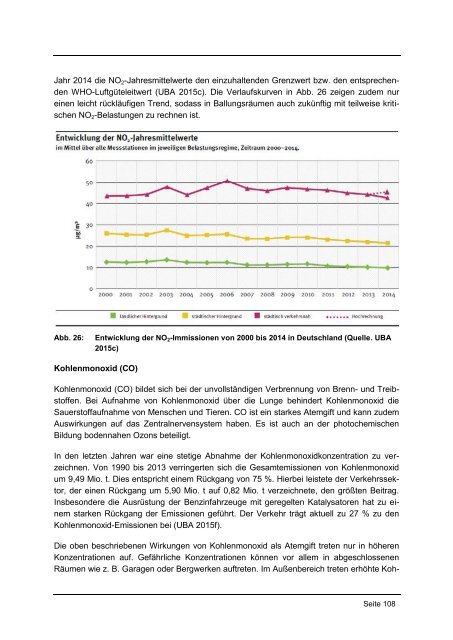 Umweltbericht zum Bundesverkehrswegeplan