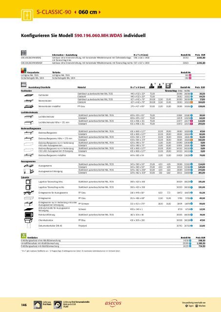 asecos – Gefahrstofflagerung und -handling 2018-2020