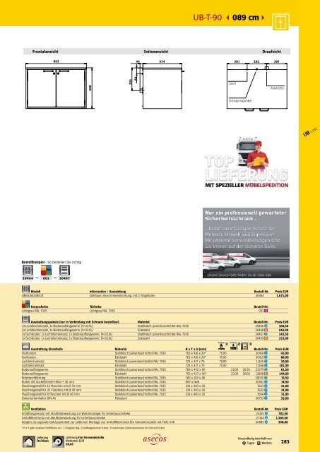 asecos – Gefahrstofflagerung und -handling 2018-2020