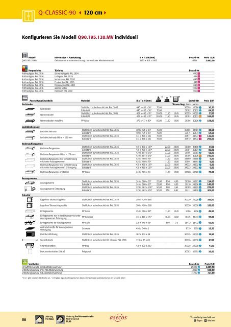 asecos – Gefahrstofflagerung und -handling 2018-2020