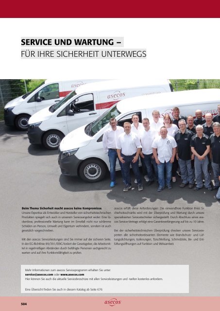 asecos – Gefahrstofflagerung und -handling 2018-2020