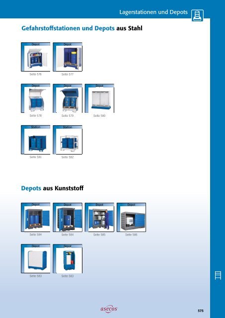 asecos – Gefahrstofflagerung und -handling 2018-2020