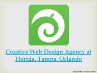 Creative Web Design Agency at Florida, Tampa, Orlando