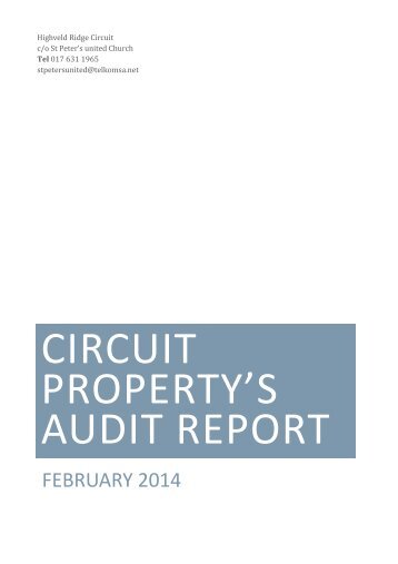 Circuit Property Audit Report