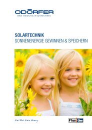 Impageprospekt Solartechnik