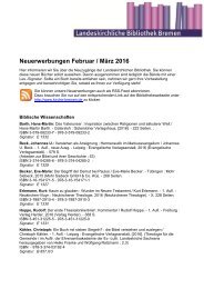 Biblio_Neuerwerbungen_Februar_Maerz_2016