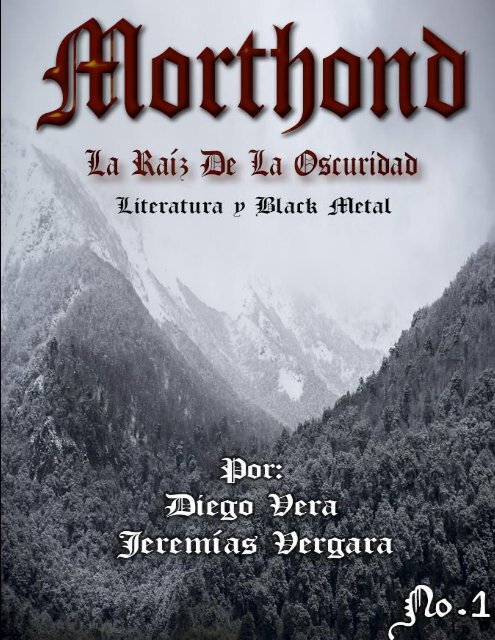 Morthond, Literatura y Black Metal [REVISTA]