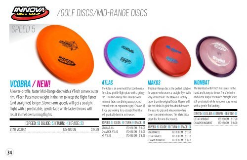 2016 Innova Discs Catalog