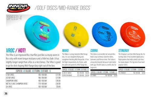 2016 Innova Discs Catalog
