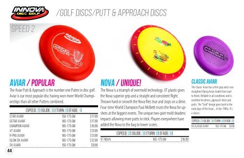 2016 Innova Discs Catalog