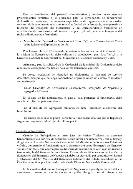MANUAL DE PROCEDIMIENTOS Dirección Nacional de Ceremonial