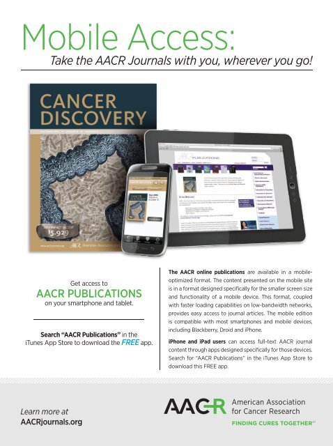 Best of AACR Journals