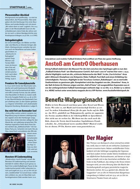 HEINZ Magazin Essen 04-2016