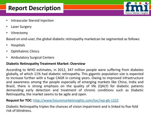 Diabetic Retinopathy Treatment Market