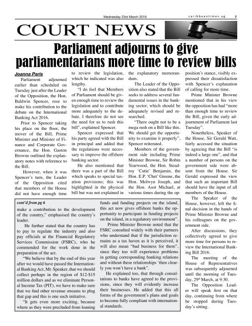 Caribbean Times 75th issue - Wednesday 23rd March 2016