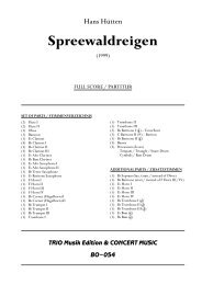 Spreewaldreigen - Demopartitur (BO-054)