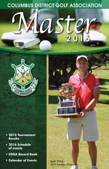 CDGA Master 2016