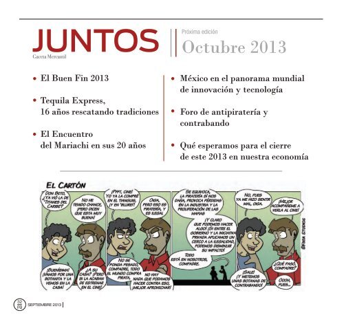 Juntos Gaceta Mercantil - SEPTIEMBRE 2013