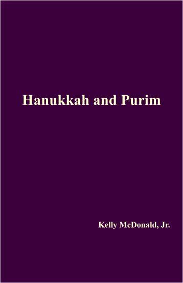 Hanukkah and Purim