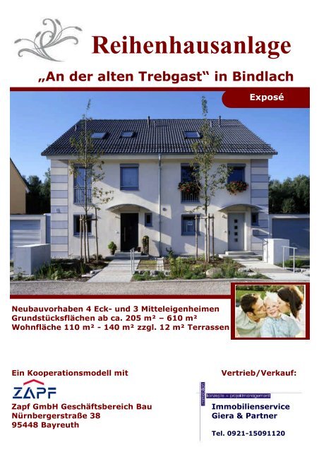 Reihenhausanlage - Immobilien Giera in Bayreuth