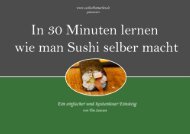 6.3 Die Maki Rolle - Sushi selber machen