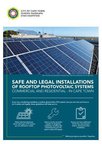 SAFE AND LEGAL INSTALLATIONS