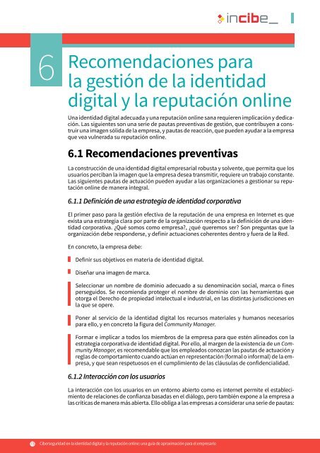 Ciberseguridad en la identidad digital y la reputación online