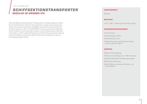 Selbstangetriebene Transporter