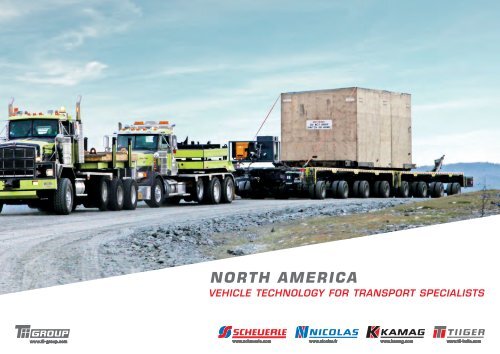 SCHEUERLE North America brochure - heavy-duty transport