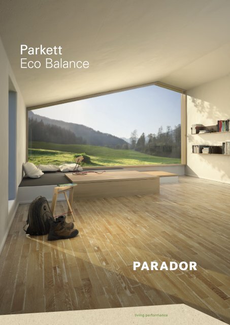 Parador Parkett Eco Balance 2016