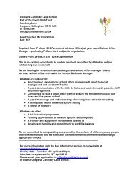 Cotgrave Candleby Lane School Office Manager position
