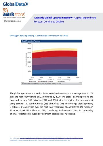 Aarkstore - Monthly Global Upstream Review