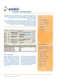 einsatz- und dienstplan - syseca informatik ag