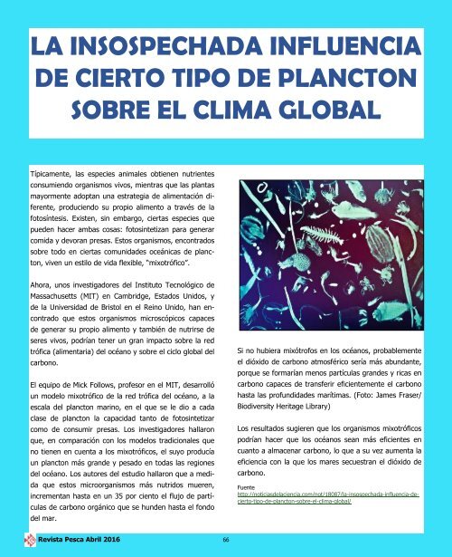 REVISTA PESCA ABRIL 2016